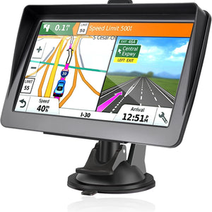 Innocruise X20H 7-inch GPS navigation devices for car/truck/camper 2025 with Europe map – voice guidance, POI & speed warning, lifetime free map updates