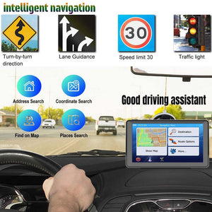 Innocruise X20H 7-inch GPS navigation devices for car/truck/camper 2025 with Europe map – voice guidance, POI & speed warning, lifetime free map updates